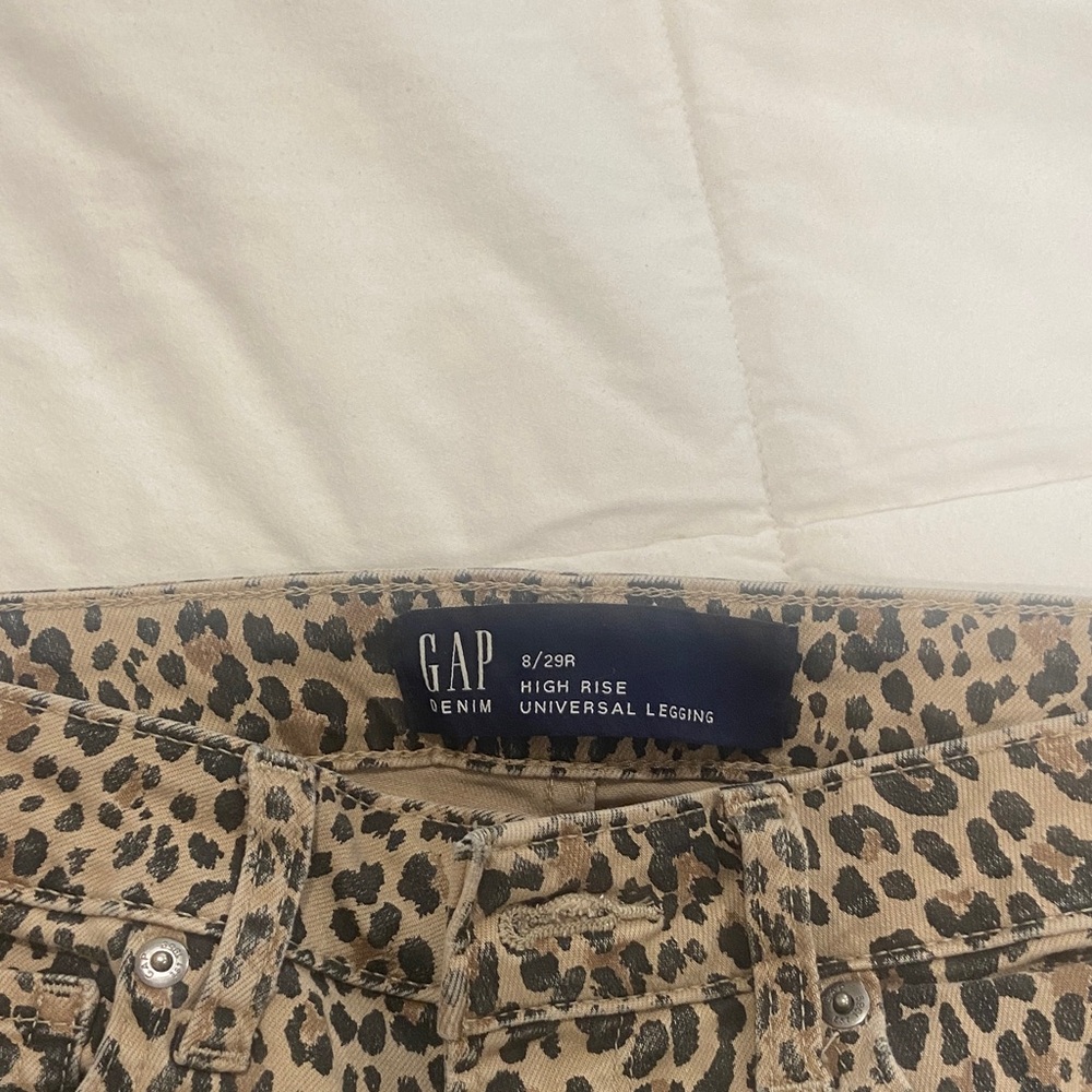 GAP Animal Print High Rise Leggings